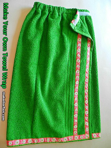 Make Your Own Towel Wrap